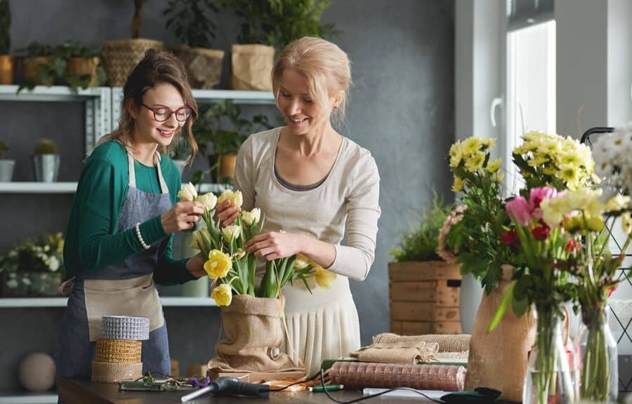 become a florist